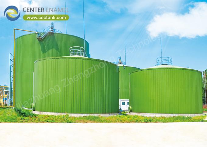 3mm Placas de aço Projeto de planta de biogás liderando a utilização de recursos de resíduos orgânicos 0