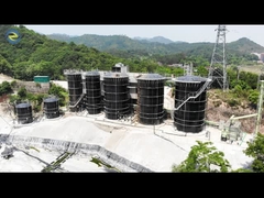 Tanques de lixiviação de aterros sanitários