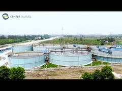 Tanques municipais de esgoto