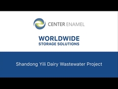 Inovação em ação: Center Enamel termina com sucesso o revestimento de esmalte da Shandong Yili Dairy Was