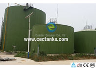 Tanques de aço fundido de vidro de alta resistência à corrosão para armazenamento de águas residuais