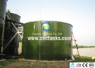 Tanques de aço fundido de vidro impermeável a gás / líquido para armazenamento de água potável municipal