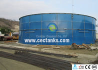 Tanques industriais de armazenamento de água revestidos de vidro para tratamento de águas residuais