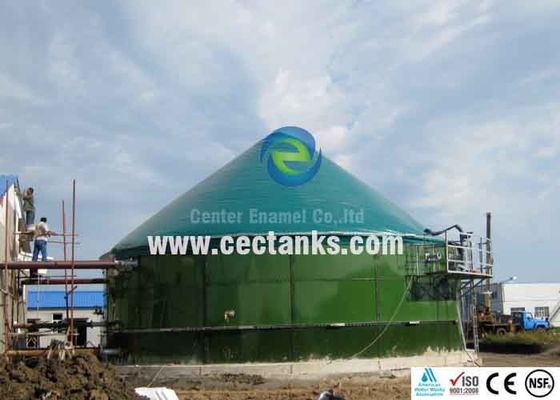 Proteção permanente: Tanques de digestor anaeróbico GFS de alta resistência à corrosão do esmalte central