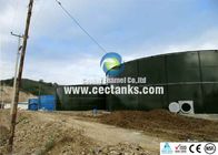 Tanques de armazenagem de água de resíduos de aço vidrado e esmaltado / tanque de água de 100 000 litros
