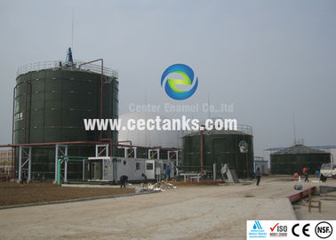 Tanque de armazenamento de produtos químicos de revestimento por esmalte, tanques de armazenamento de água industrial