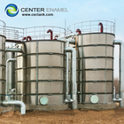 Tanque de armazenamento de água de fogo de aço inoxidável Fundação de concreto