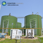 Centro Enamel fornecer tanques SBR de vidro fundido a aço para o projeto de tratamento de águas residuais