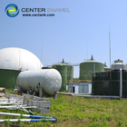 A Center Enamel fornece tanques de digestão anaeróbica GFS para clientes em todo o mundo