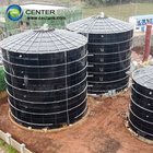 Tanque de água de aço cilíndrico GFS para projetos de água de irrigação agrícola