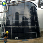 Tanque de água de aço cilíndrico GFS para projetos de tratamento de águas residuais