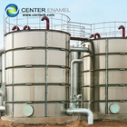 Tanque de água cilíndrico de aço inoxidável para projetos de água de irrigação agrícola