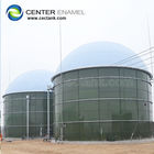 Tanque de armazenamento de aço aparafusado expansível removível do biogás para projetos do biogás