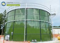 0Tanques de aço fundido de vidro de espessura de.25 mm em projetos de tratamento de águas residuais