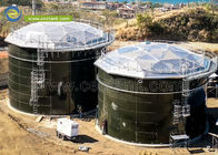 A Center Enamel fornece a melhoria da eficiência e segurança com telhados flutuantes internos para tanques de armazenamento de petróleo