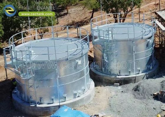 A superioridade dos tanques de água de aço galvanizado de esmalte central