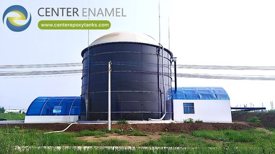 Como os telhados flexíveis de membrana única aumentam a produção de biogás em tanques de aço com parafusos confiáveis