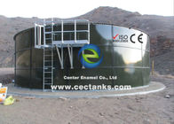 Tanque de água de incêndio de aço fundido de concreto ou vidro, em local - tanque de água industrial montado