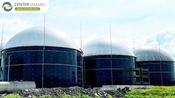 Tanques de armazenamento de biogás revestidos de vidro: revolucionando a digestão anaeróbica de biogás