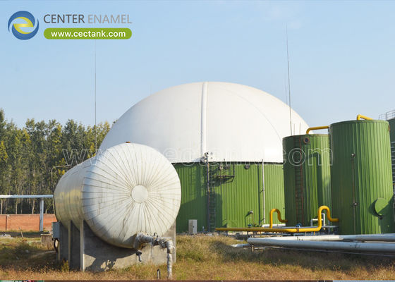 Tanques de armazenamento de biogás instalados rapidamente com baixo custo do projeto