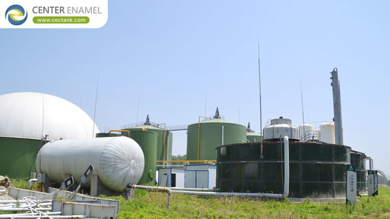 Tanques de armazenamento de biogás de aço com parafusos antiácidos e antialcalinos: concebidos para ambientes de baixa temperatura