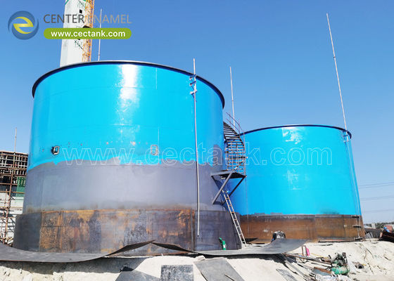 Tanques de armazenamento de petróleo bruto personalizados com chapa de aço elástica