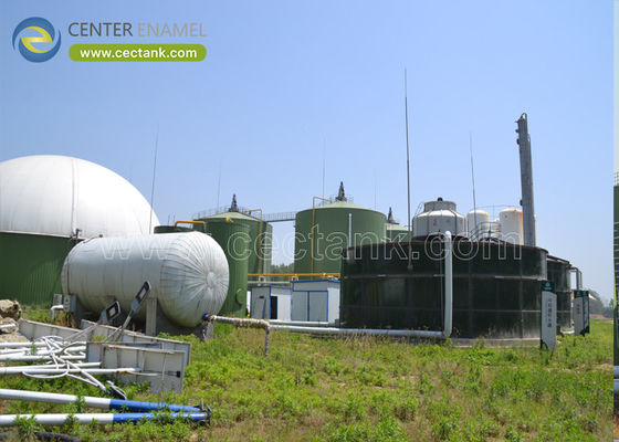 Tanques de vidro fundido em aço para uma central de gaseificação de biomassa de 1 MW: transformação de resíduos em energia de forma eficiente