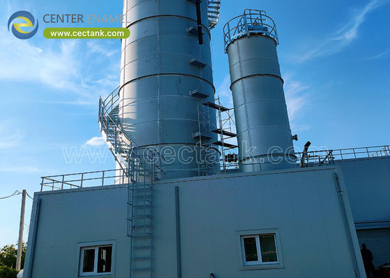 Projeto de engenharia de tanques de aço inoxidável que exceda as normas AWWA D103-09