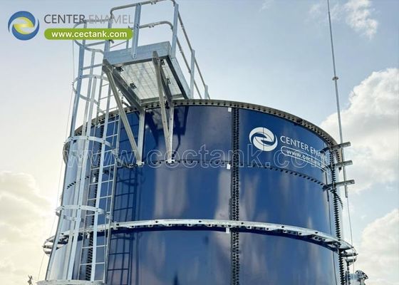Tanque de armazenamento de lama para engenharia e projeto de processos: ideal para digestão anaeróbica e secagem de lama