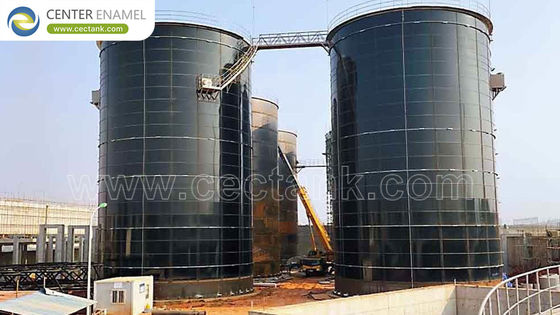 Tanques de esgoto e águas residuais para instalações químicas, processamento de alimentos e proteção contra incêndios