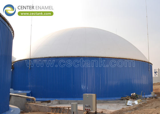 A Center Enamel fornece projetos e fabricação de tanques de armazenamento de biogás para clientes em todo o mundo