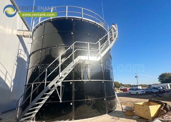 Reservatório de água para armazenamento de água agrícola, com parafusos de esmalte, utilizado na sopa agrícola