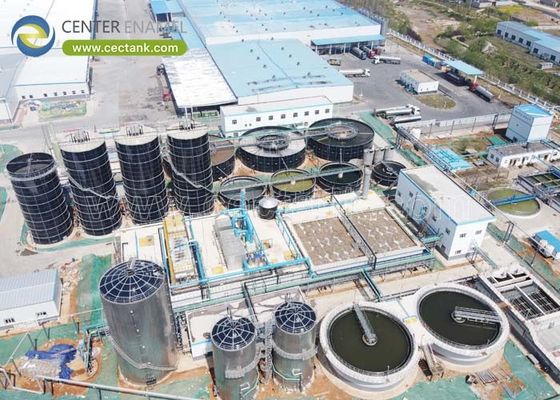 Tanques de aço com parafusos: a solução de armazenamento adequada para o armazenamento de águas residuais em projetos de tratamento de águas residuais