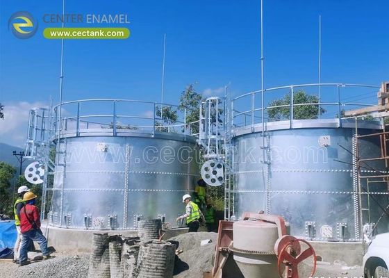 Produtor líder de reservatórios de água de irrigação de aço galvanizado na China