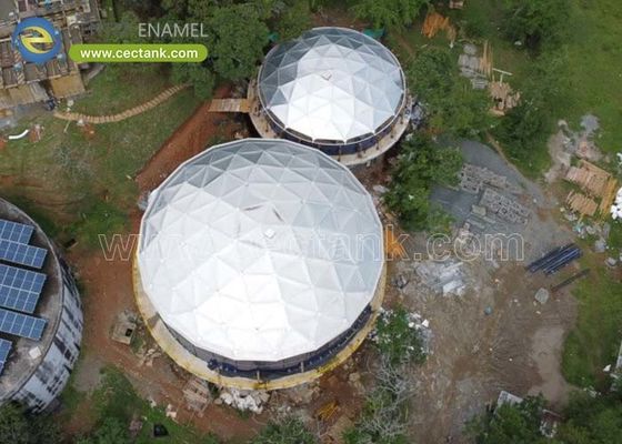 Telhado de cúpula de alumínio resistente à corrosão e de baixa manutenção: a solução ideal para a proteção do tanque a longo prazo