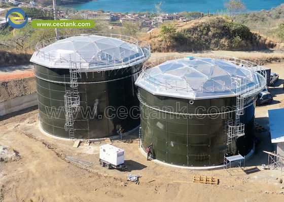 Telhados geodésicos de cúpula de alumínio: excelência em engenharia para infraestruturas de água e águas residuais
