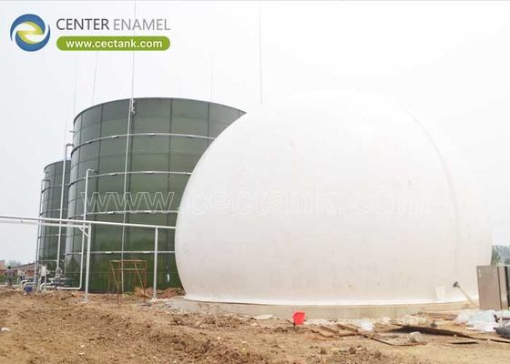 Tanques de digestão anaeróbicos de aço revestidos de vidro por esmalte central