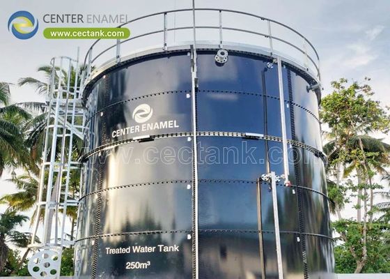 Tanques de aço com 20 m3 a 60.000 m3 Capacidade: Soluções de alta durabilidade por esmalte central