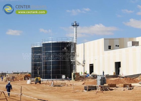 700Tanques de armazenamento de lixiviação com telhados de convés de liga de alumínio