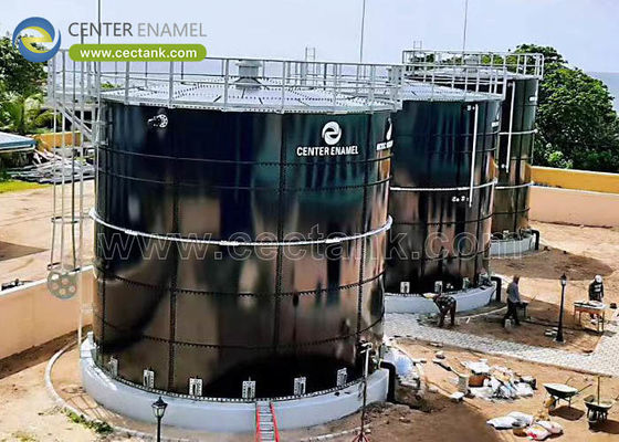 Tanques de água potável de vidro fundido a aço com certificação e aprovação da NSF/ANSI 61
