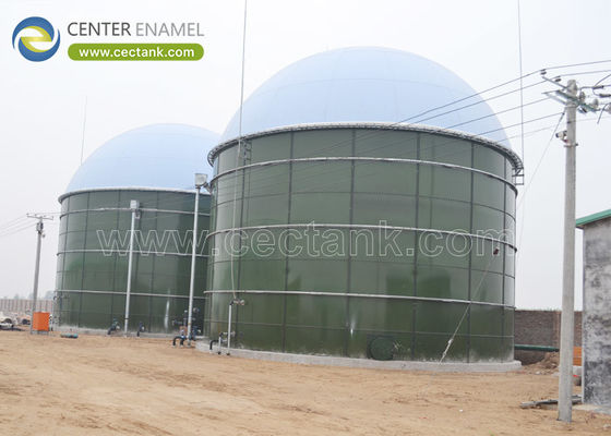 Tanques de armazenamento de biogás pré-fabricados de vidro fundido em aço (GFS): a solução definitiva para um armazenamento eficiente de biogás