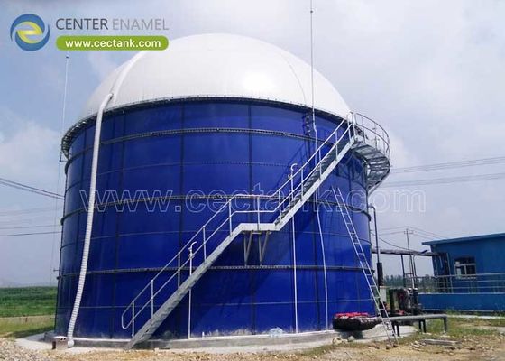 Tanques de armazenamento de biogás GFS removíveis e expansíveis para projetos de digestão de biogás