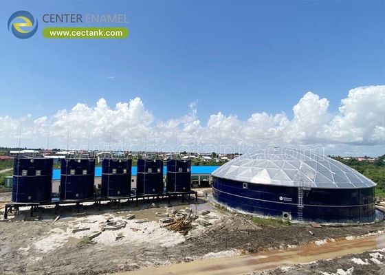 Tanques de água de vidro fundido a aço para armazenamento de águas residuais municipais: a solução ideal para uma gestão sustentável das águas residuais