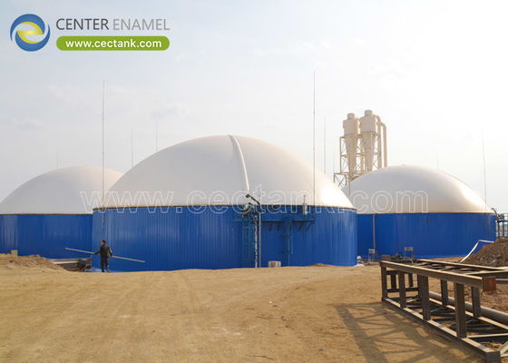 O volume do tanque pode ser facilmente expandido: a solução modular de tanque de aço revestido de vidro para reatores CSTR e armazenamento de águas residuais