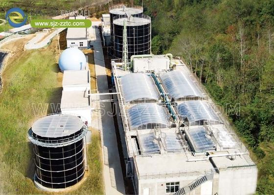 Center Enamel conclui um projeto de tanque de armazenamento de 10.300m3 em colaboração com uma empresa de fazenda de porcos da China
