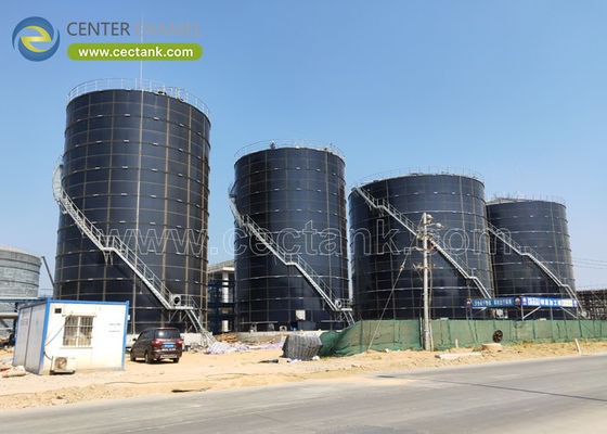 Esmalte do centro: fornecimento de tanques robustos e confiáveis de armazenamento de lama para gestão eficiente de águas residuais