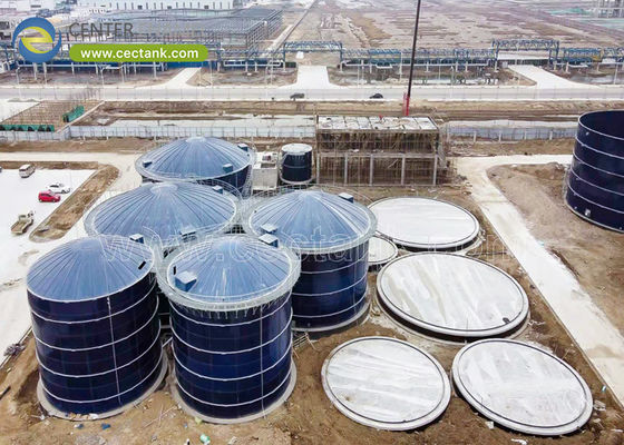 Tanques de vidro fundido a aço: ideais para tratamento de águas residuais de minas e minerais