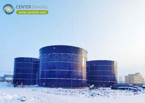 Tanques GFS certificados da Center Enamel: Garantindo um tratamento sustentável de esgoto no Gana