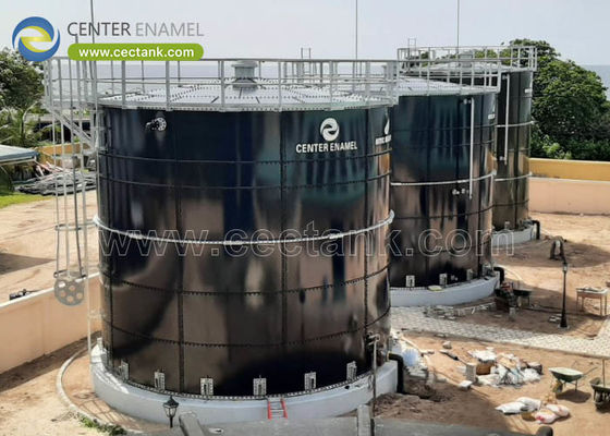 Tanques de armazenamento de grãos secos de aço emoldurado: o esmalte central fornece soluções de armazenamento eficientes e duradouras