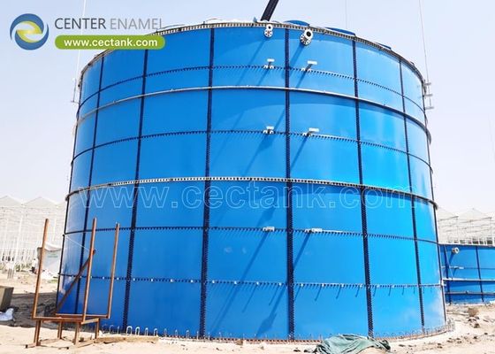 Garantir recursos hídricos sustentáveis com tanques de armazenamento de coleta de água de aço revestido com epoxi de qualidade superior
